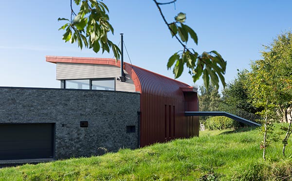 architect designed contemporary Passive House Perth and Kinross