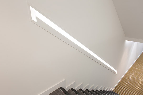 handrail design detail for Edinburgh commercial property