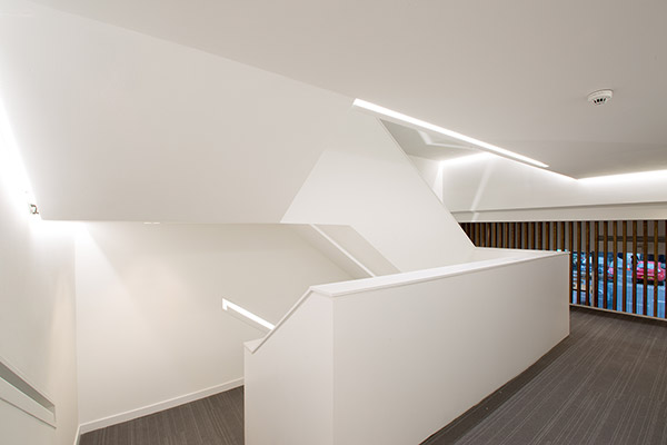 staircase design Edinburgh offices