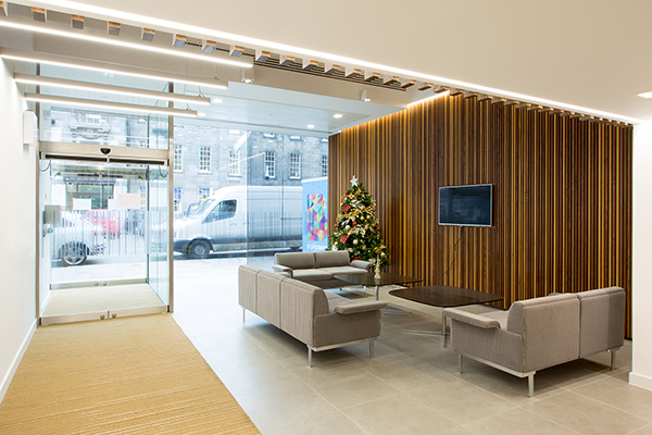 reception area design George Street offices