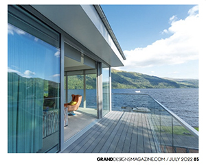 Waterside home on Loch Lomond features in Grand Designs Magazine