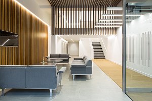 Office design by Scottish architect George St