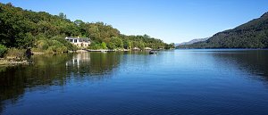 Architect designed house on the shores of Loch Lomond