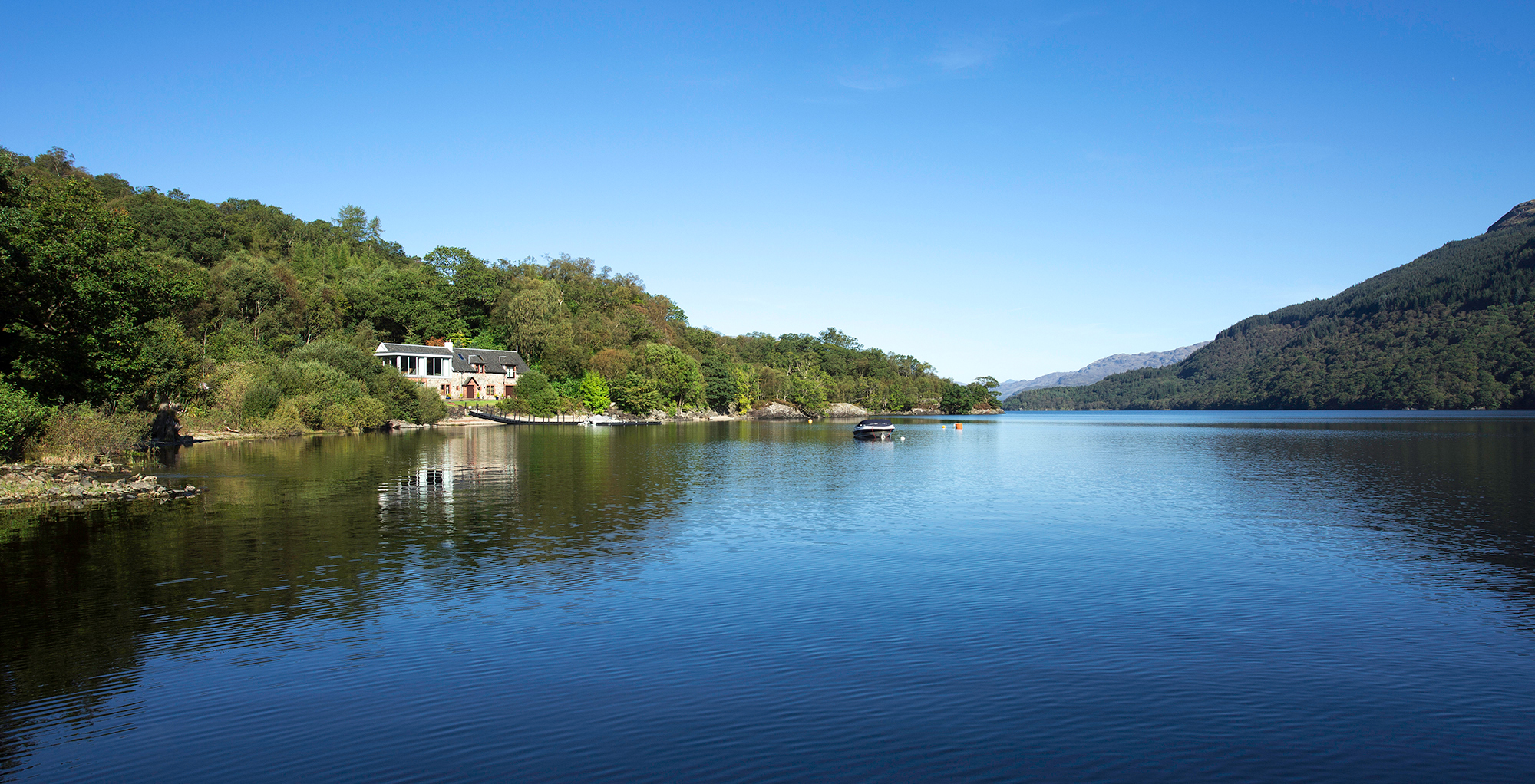 architects Scotland, loch lomond house