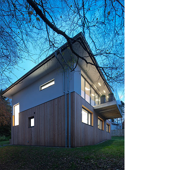 contemporary Bearsden house by Scottish architect