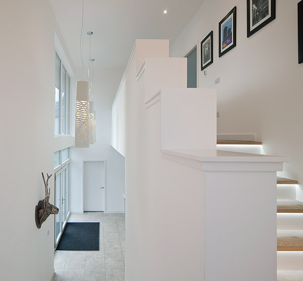 staircase new Bearsden house