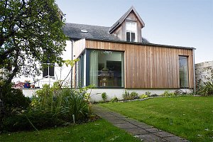 House extension in North Kelvinside by Scottish architect