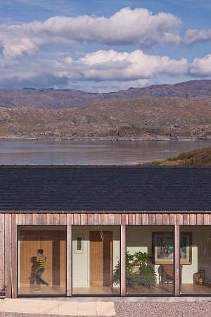 House in Roshven Lochaber by Scottish architect