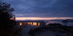 architected designed new house in Roshven Lochaber