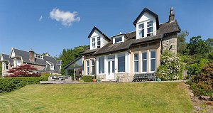 Front of extension looking out over Tannoch Loch