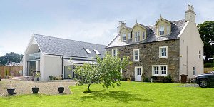 Architect designed barn conversion in Waterfoot near Glasgow