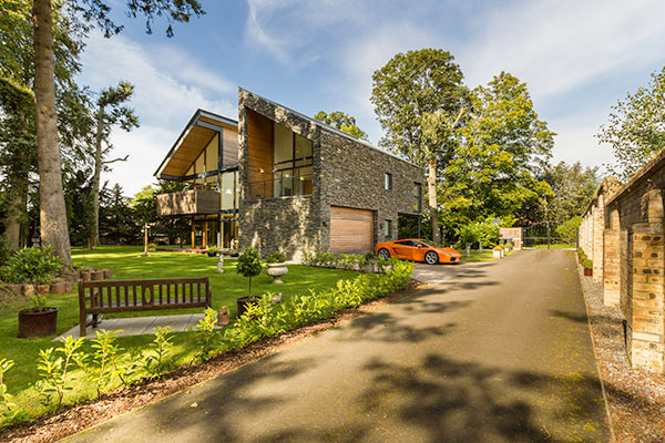 Architect designed house in Blairgowrie